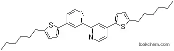 Molecular Structure of 1047684-56-9 (4,4'-Bis(5-hexylthiophen-2-yl)-2,2'-bipyridine)